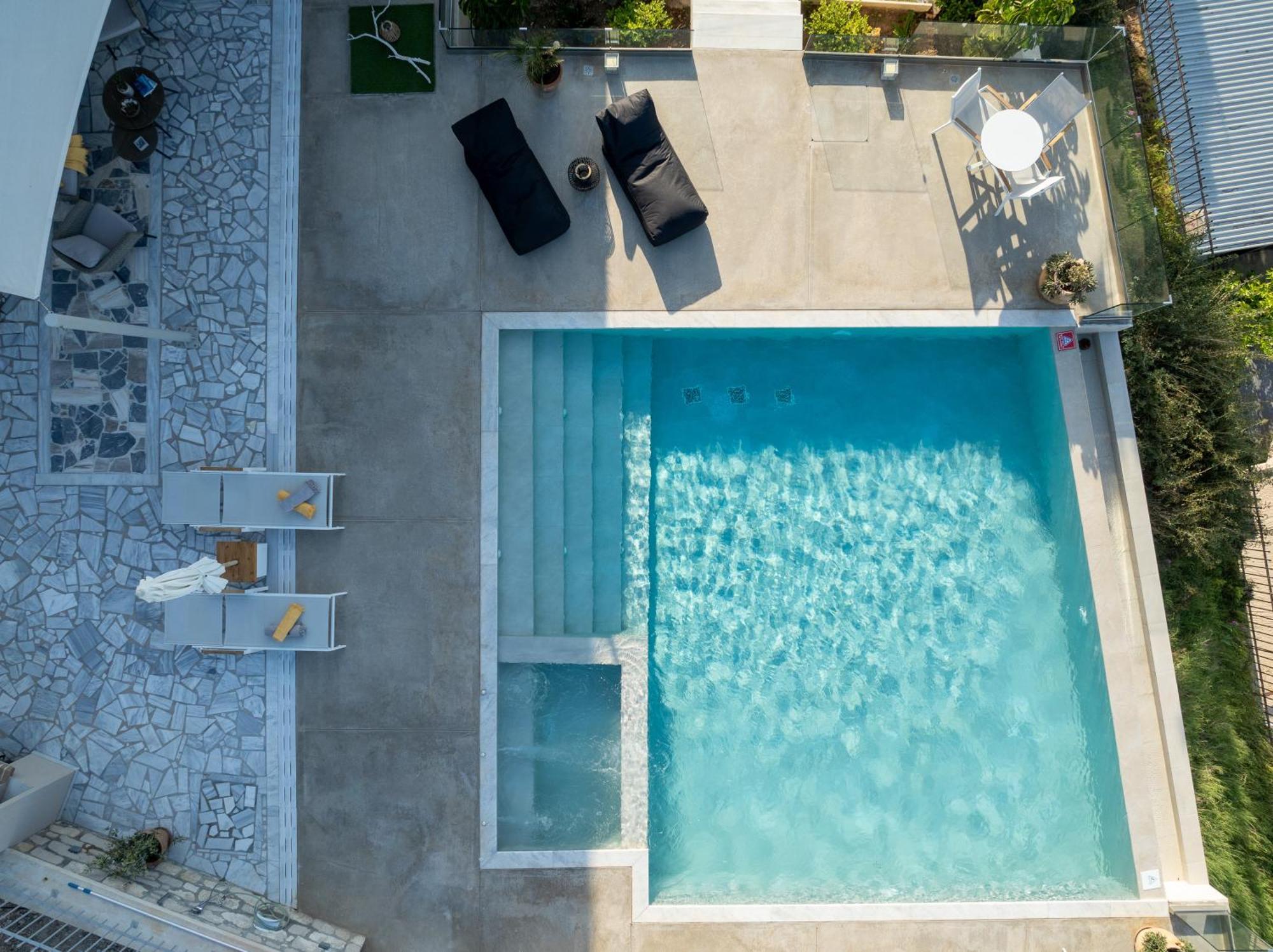Amazing View Villa Aliki With Infinity Pool & Spa Лигарья Экстерьер фото