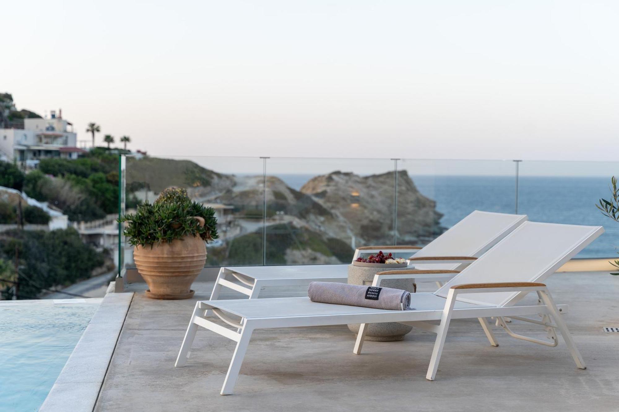 Amazing View Villa Aliki With Infinity Pool & Spa Лигарья Экстерьер фото