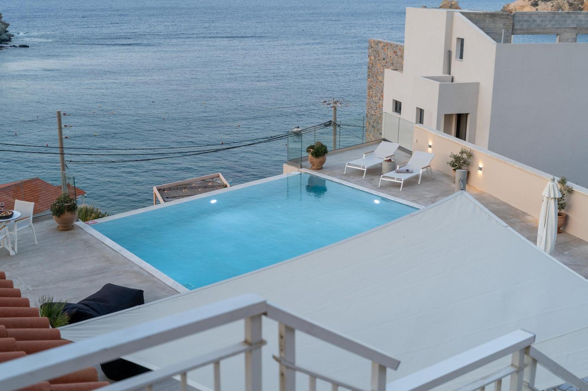 Amazing View Villa Aliki With Infinity Pool & Spa Лигарья Экстерьер фото