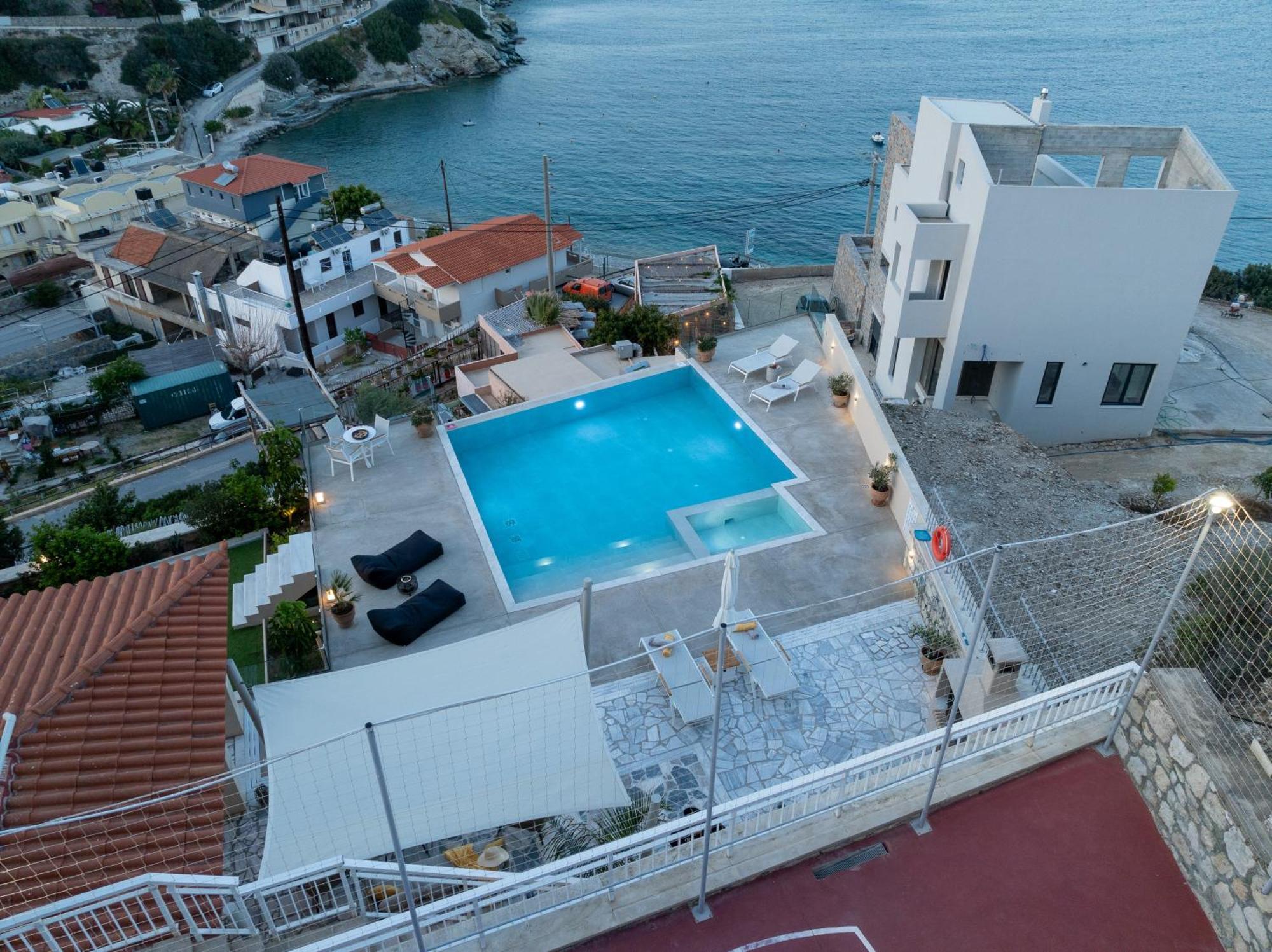 Amazing View Villa Aliki With Infinity Pool & Spa Лигарья Экстерьер фото