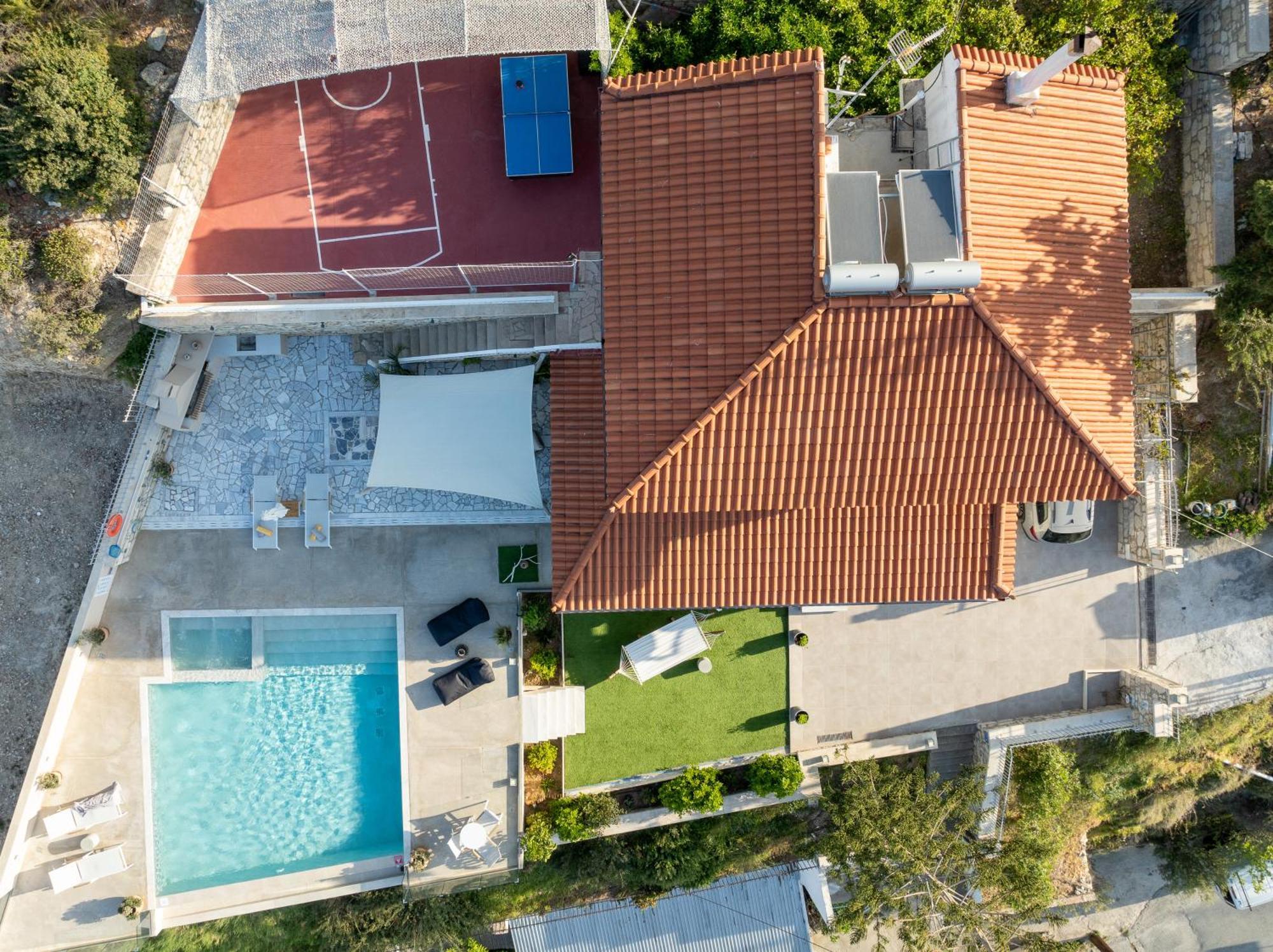 Amazing View Villa Aliki With Infinity Pool & Spa Лигарья Экстерьер фото